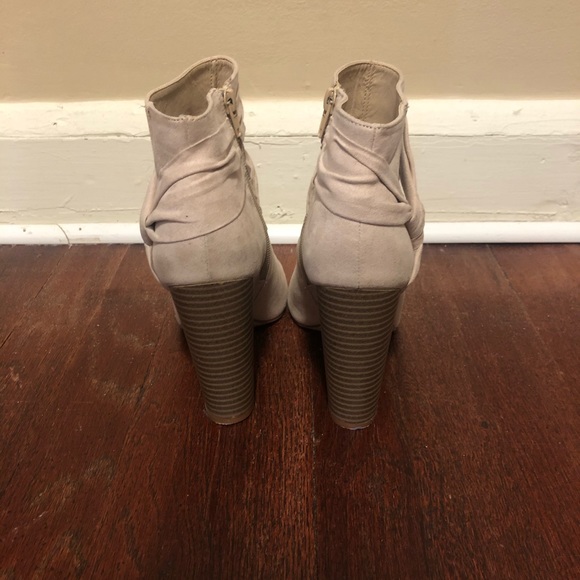 Tan Suede Heels - Picture 2 of 3